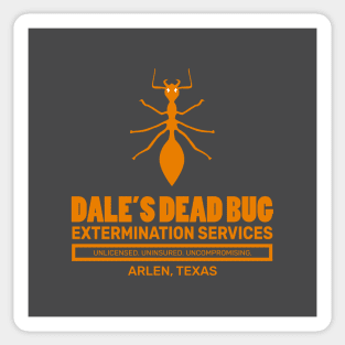 Dale's Dead Bug Sticker